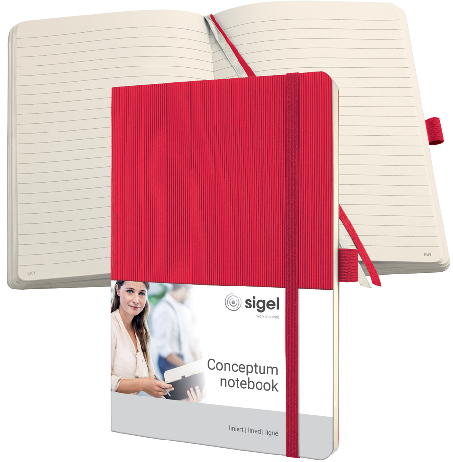 Visuel de référence: Carnet Conceptum, rouge