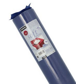 STARPAK Chemin de table 'soft selection', bleu foncé