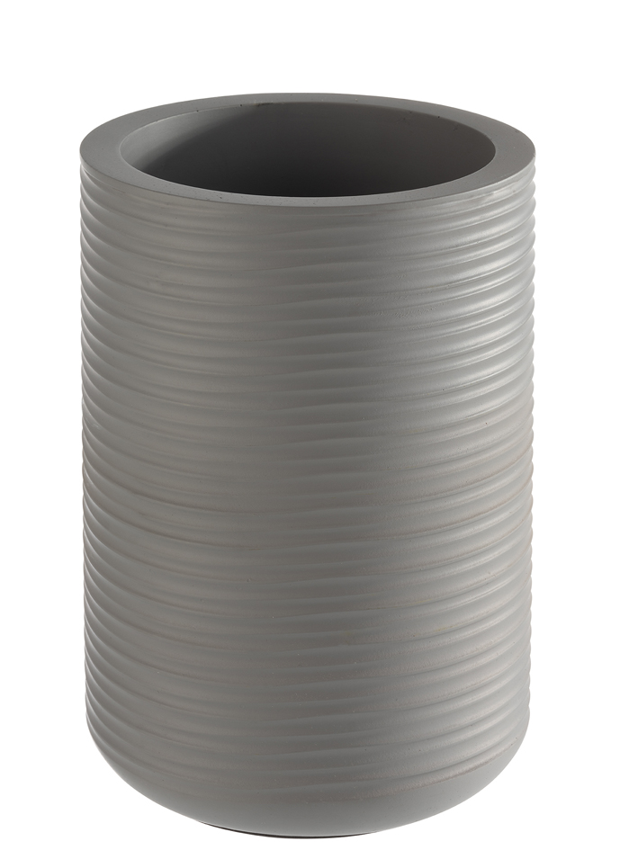 APS Rafraîchisseur de bouteille ELEMENT, béton strié, gris