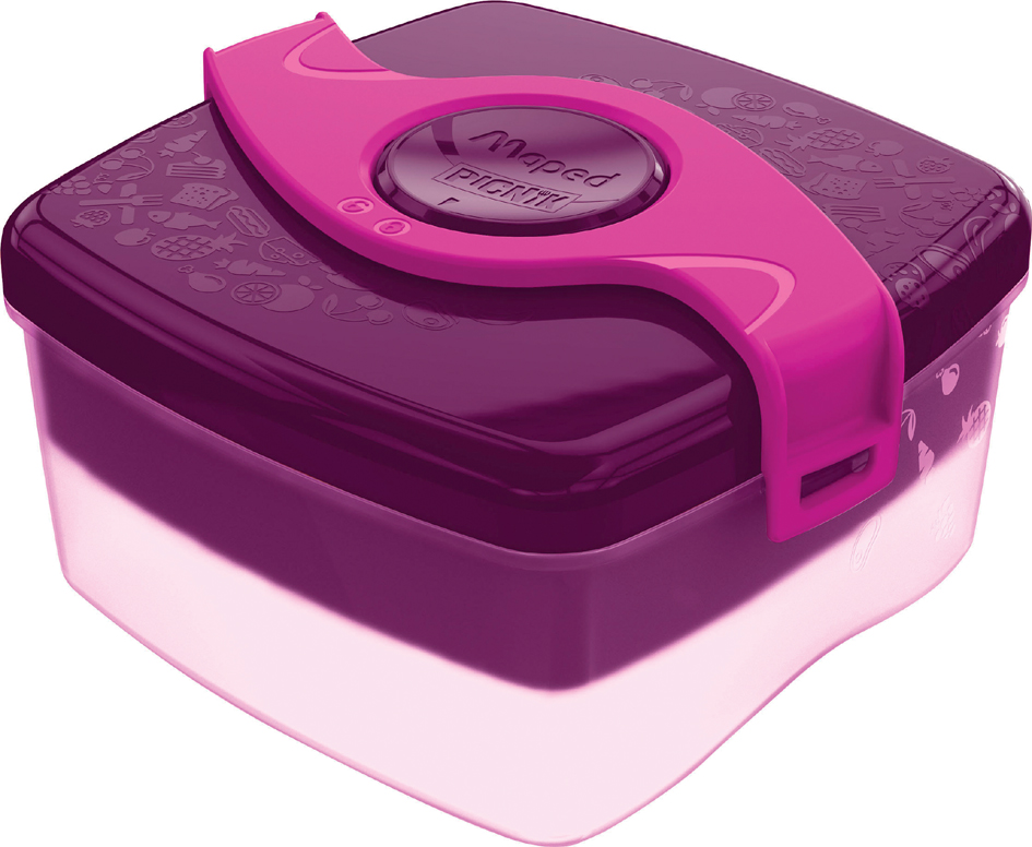 Maped PICNIK Boîte à déjeuner ORIGINS LUNCH-BOX, fuchsia