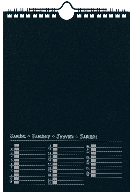Calendriers créatifs, A5