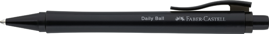 FABER-CASTELL Stylo à bille rétractable DAILY BALL, noir