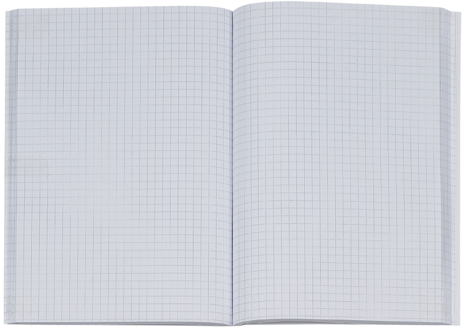 Brouillon format A5, vue intérieure (quadrillée)