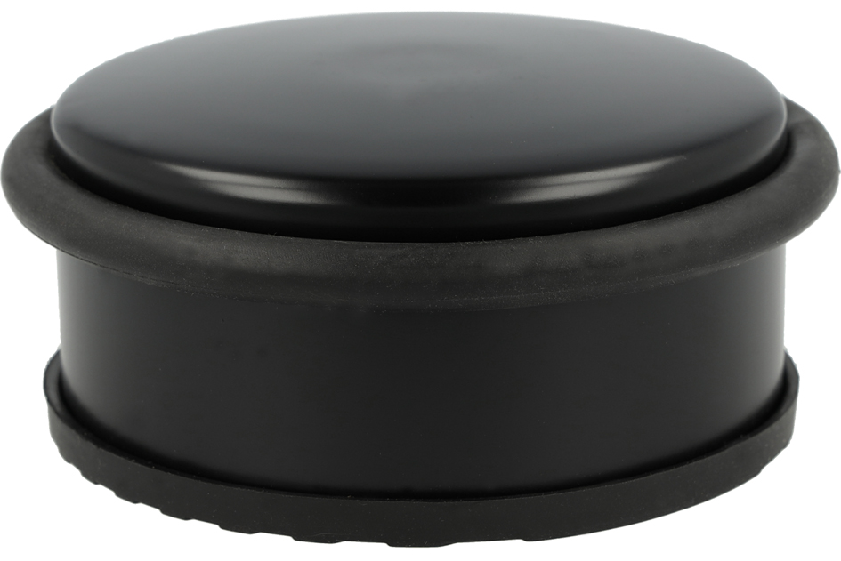 WESTCOTT Butoir de porte, en acier inoxydable, noir
