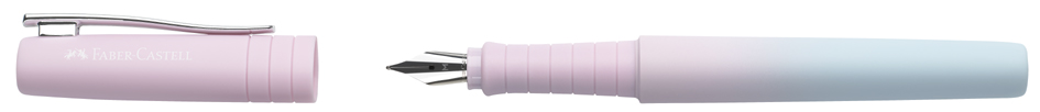 FABER-CASTELL Stylo plume POLY PEN, M, blushing sky