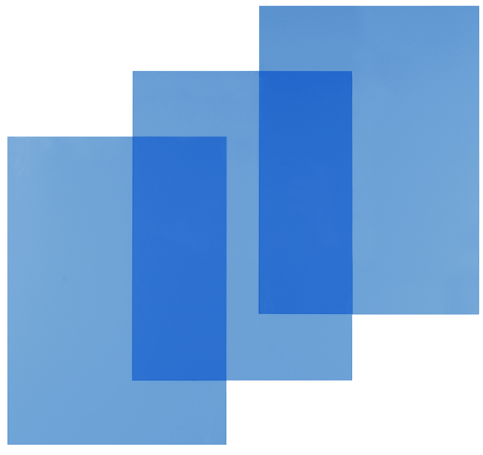 pavo plats de couverture, A4, PVC, 0,20 mm, bleu transparent