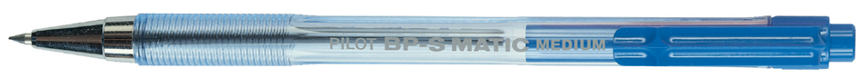 PILOT Stylo à bille rétractable BPS-Matic Medium, bleu