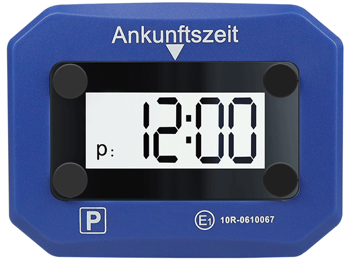Disque de stationnement électronique