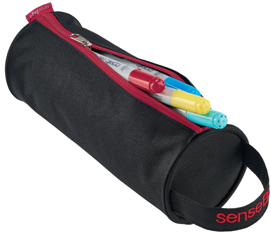 Trousse "senseBag", noir (visuel de référence avec contenu)