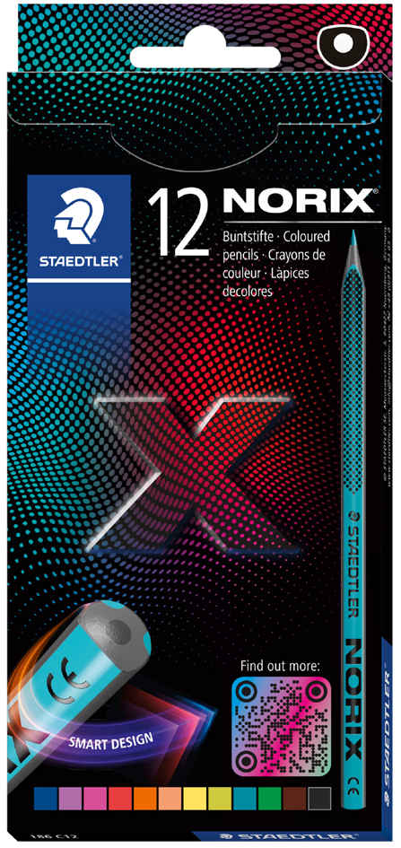 Sets de crayons de couleur demi-lune