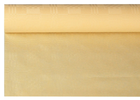 PAPSTAR Nappe damassée, (l)1,2 x (L)8 m, crème
