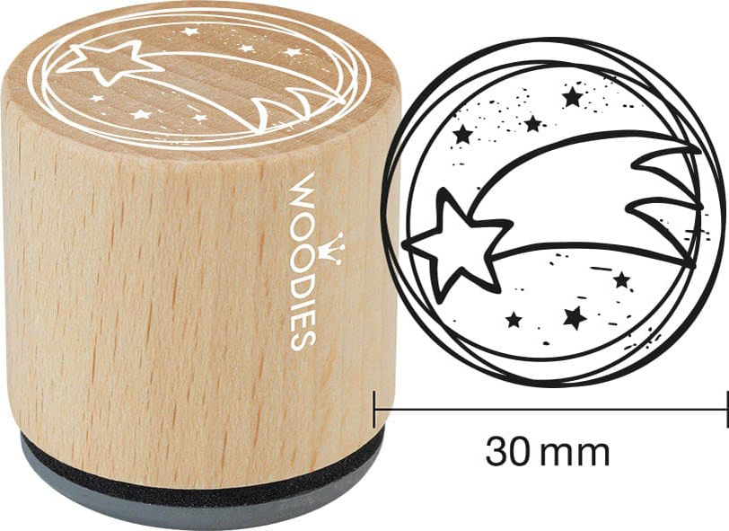 COLOP Tampon à motif Woodies 'étoile de Noël'