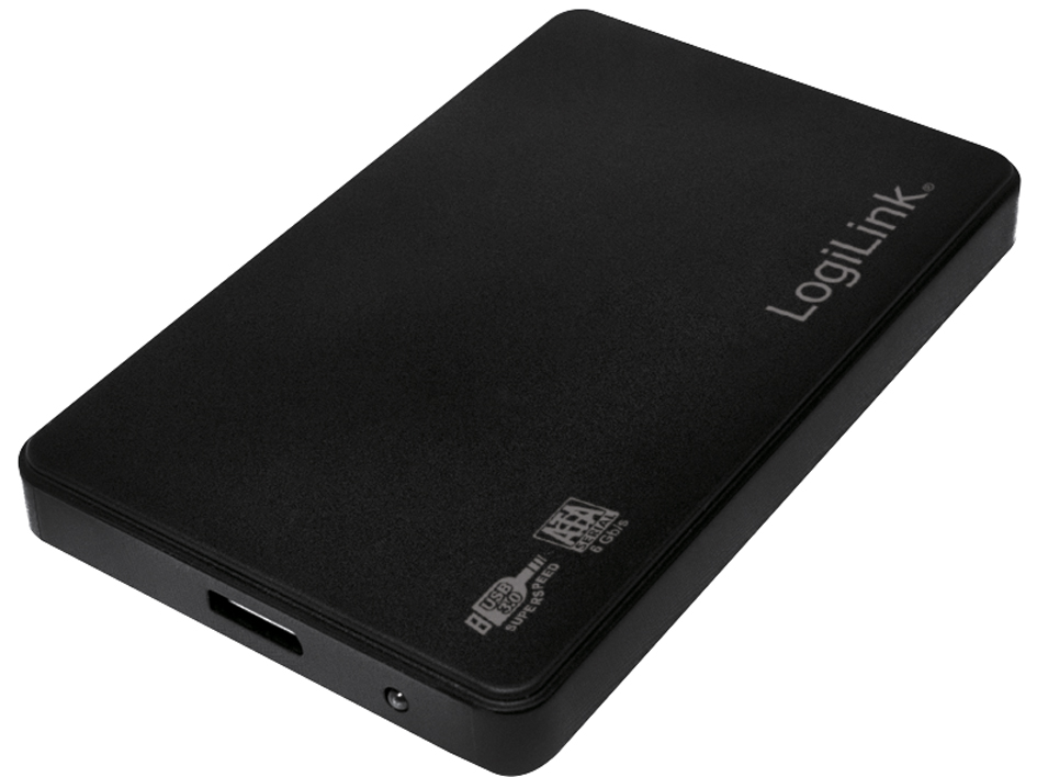 Boîtier pour disque dur SATA 2,5", USB 3.0, aluminium