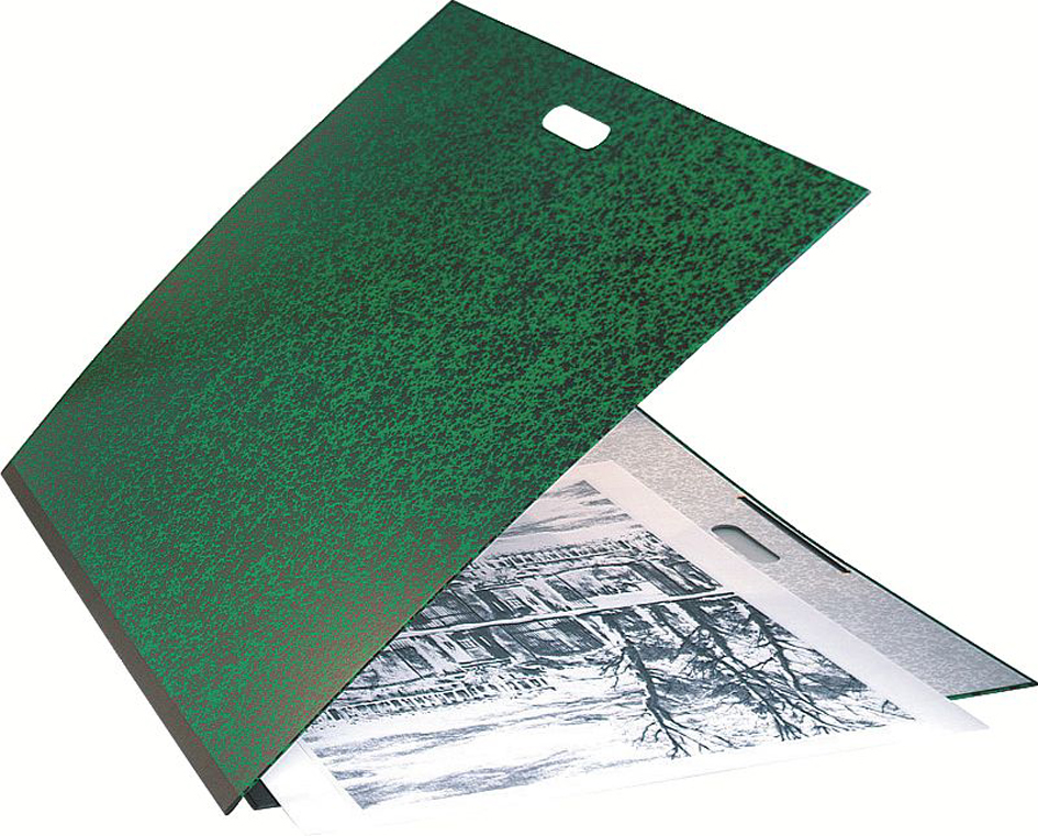 Cartons à dessin, élastique