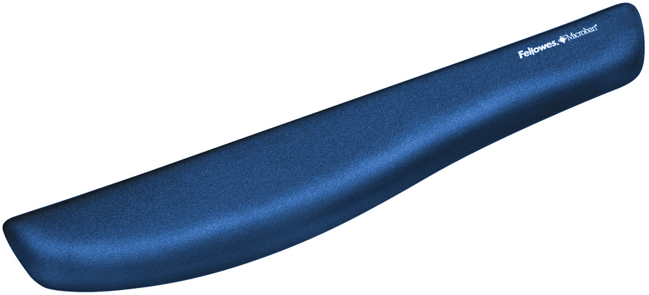 Fellowes Repose poignet pour clavier PlushTouch, bleu