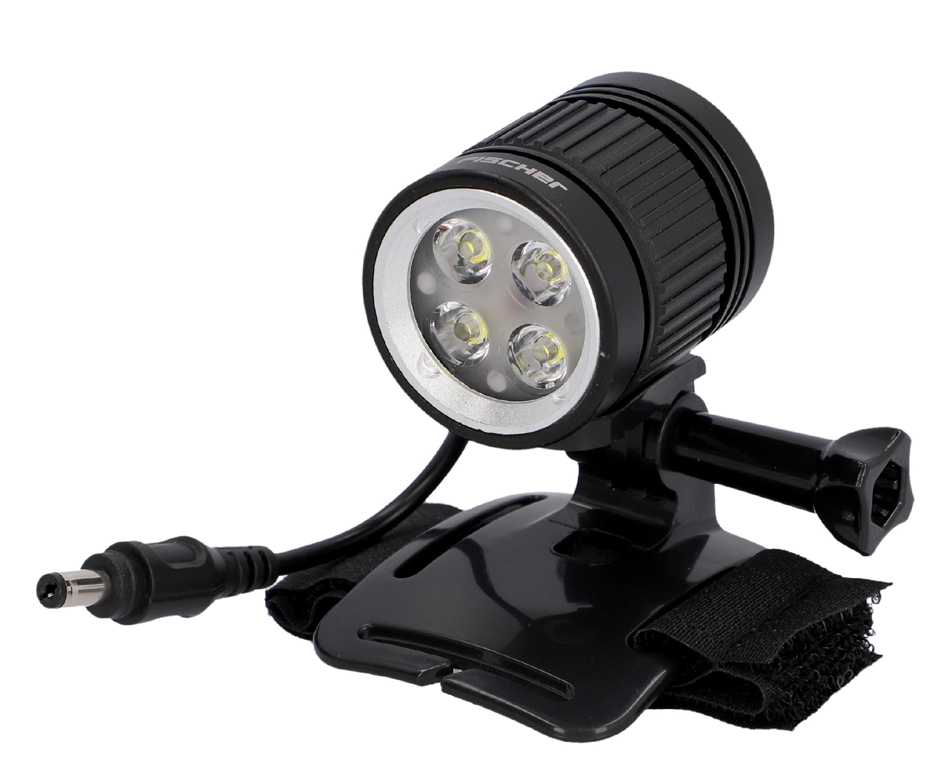 FISCHER Lampe LED rechargeable pour casque de vélo H1600