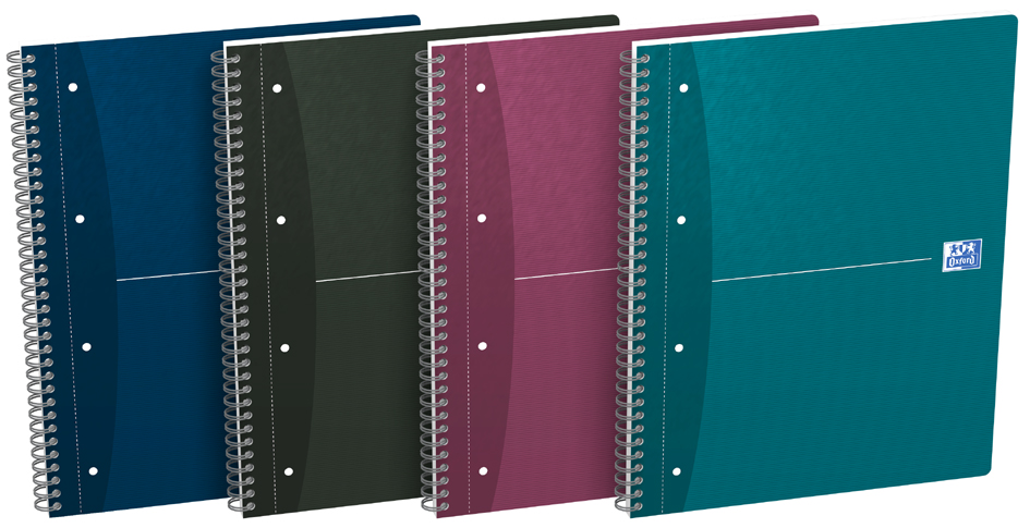Oxford Cahier à spirale 'Essentials', A4+, ligné