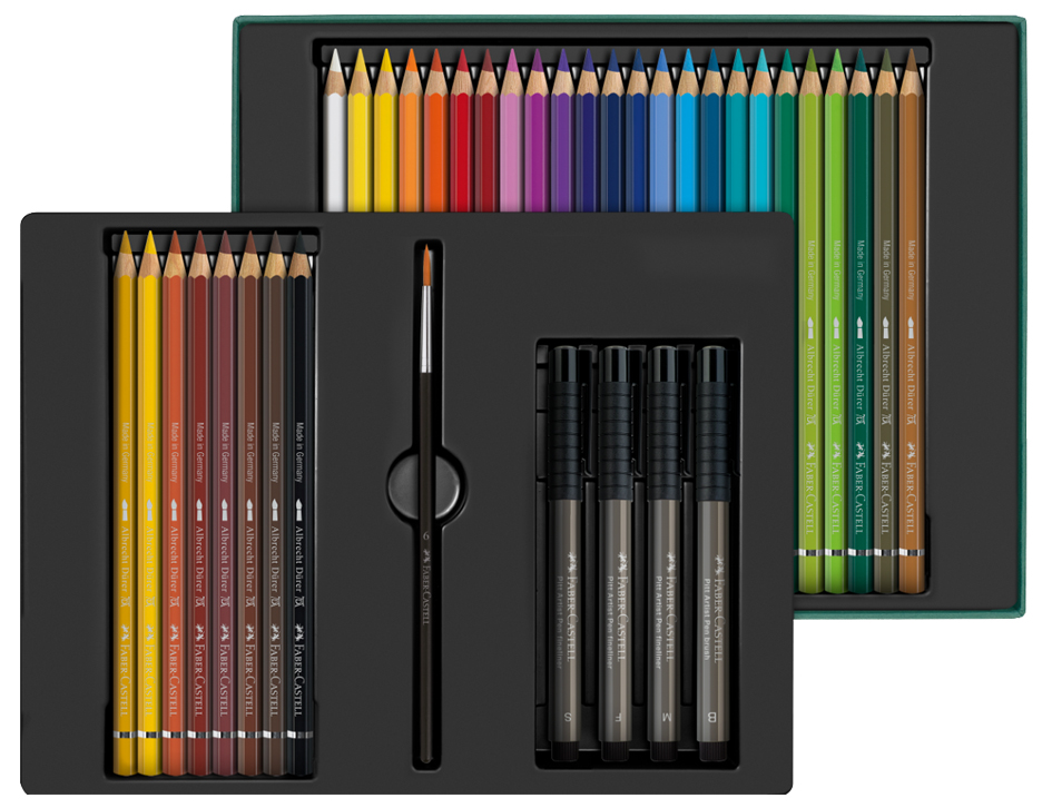 Kit cadeau ALBRECHT DÜRER & Pitt Artist Pen, contenu