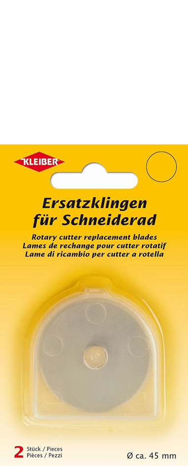 KLEIBER Lames de rechange pour cutter rotatif, set de 2