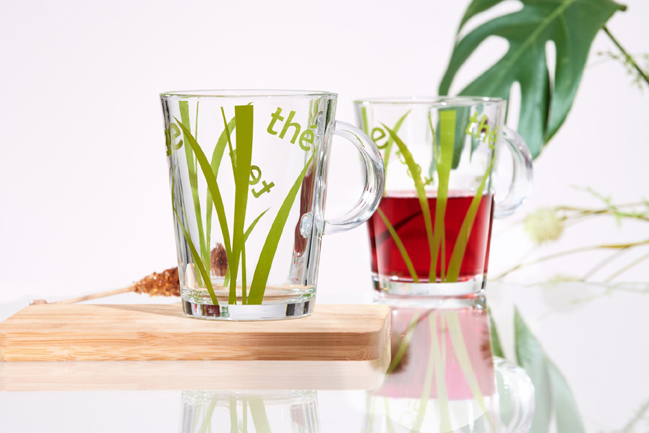 Ritzenhoff & Breker Tasse à thé en verre AVEDA, 380 ml