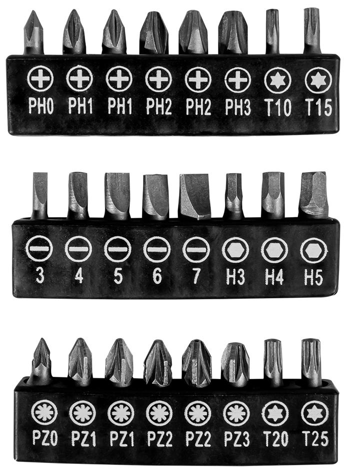 Assortiment d'embouts