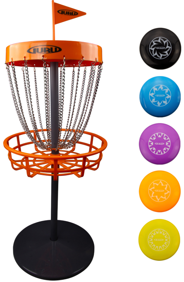 SCHILDKRÖT Guru Disc Golf Set de mini panier de basket