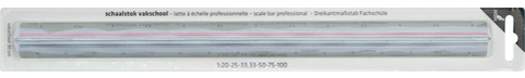 Règles à échelles, aluminium