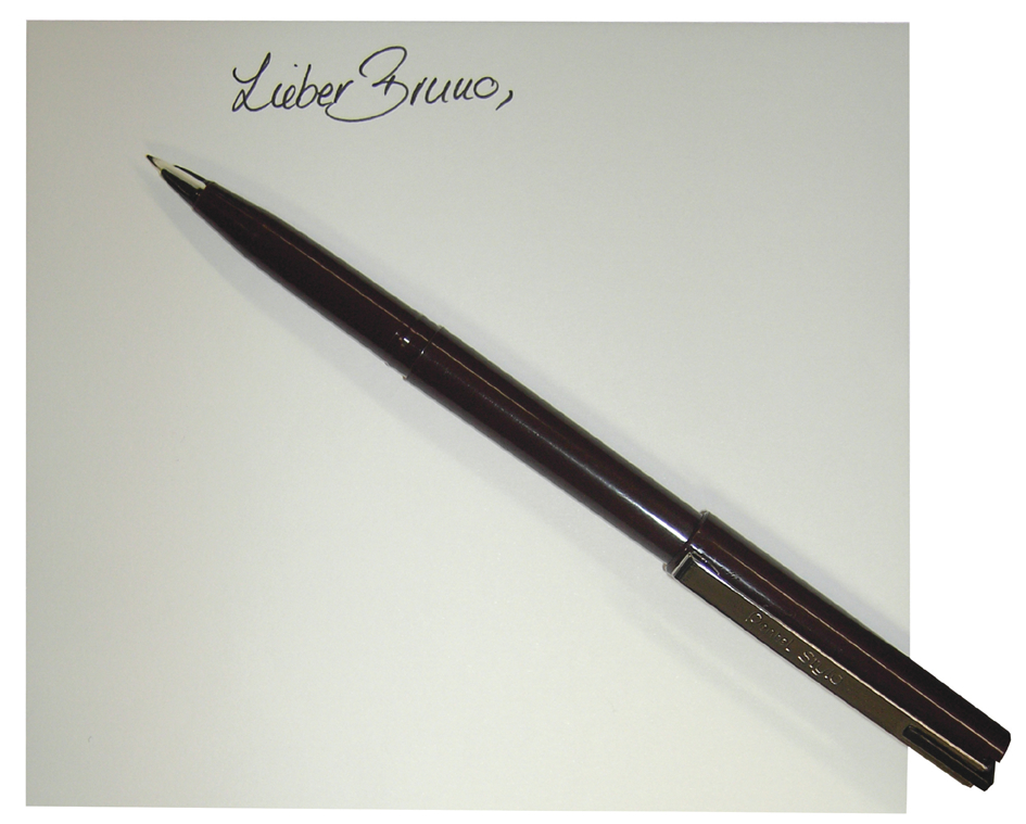 Stylo feutre Stylo JM20, exemple d'utilisation