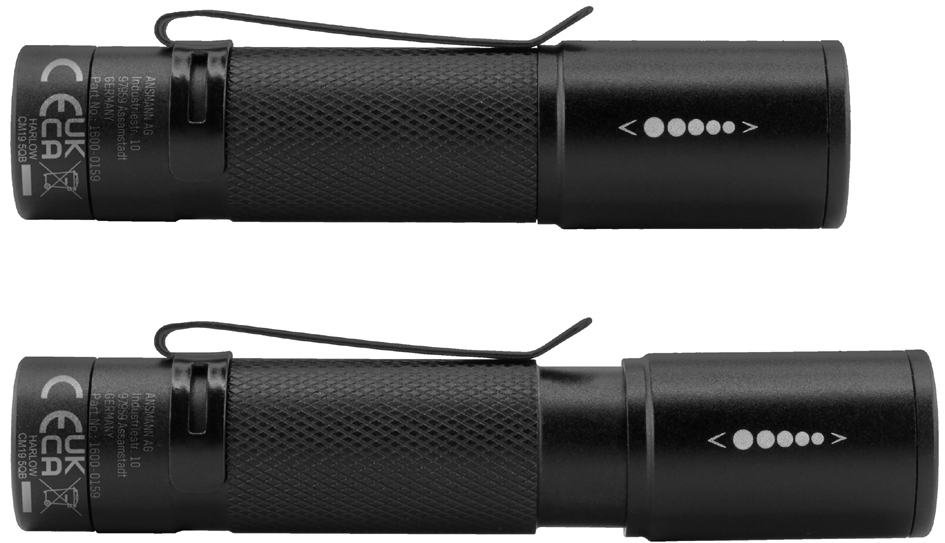 Lampe de poche Future T50F, tête de lampe coulissante