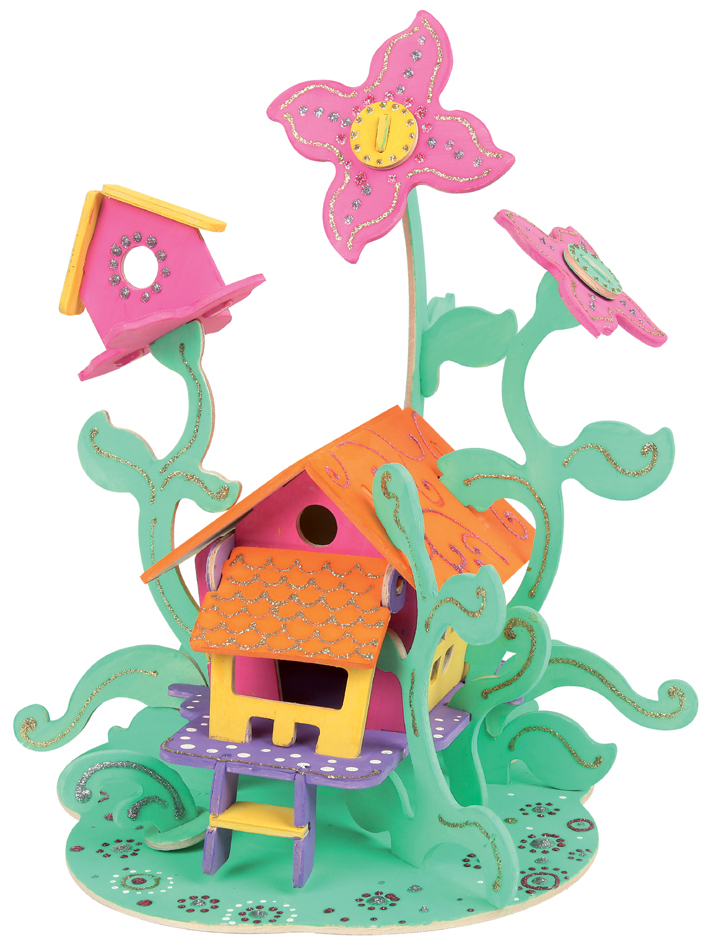 Puzzle 3D "Maison des fées", utilisation
