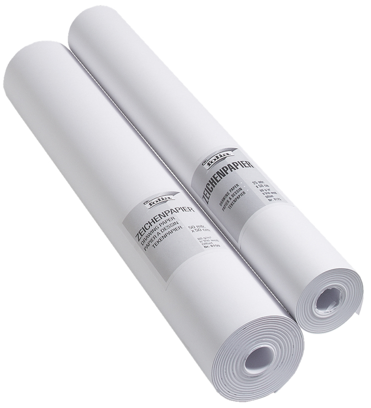 Rouleaux papier à dessin