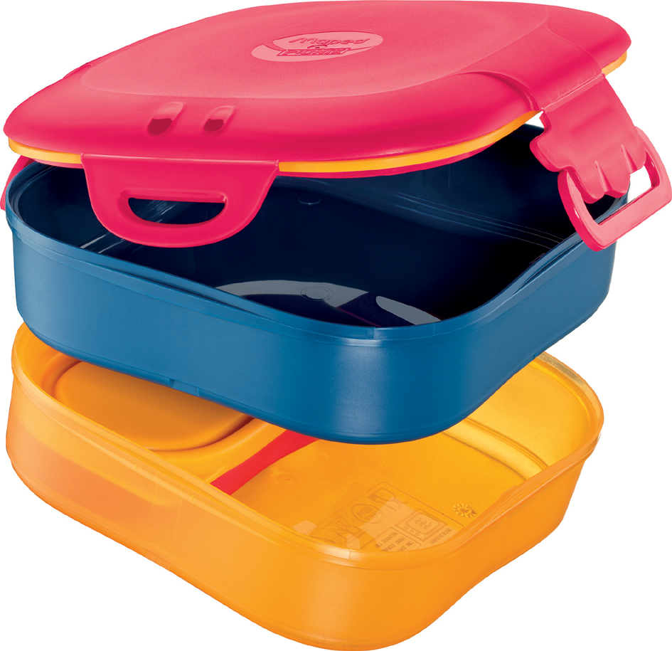 Maped PICNIK Boîte à déjeuner KIDS CONCEPT 3en1, 1,4 l, rose