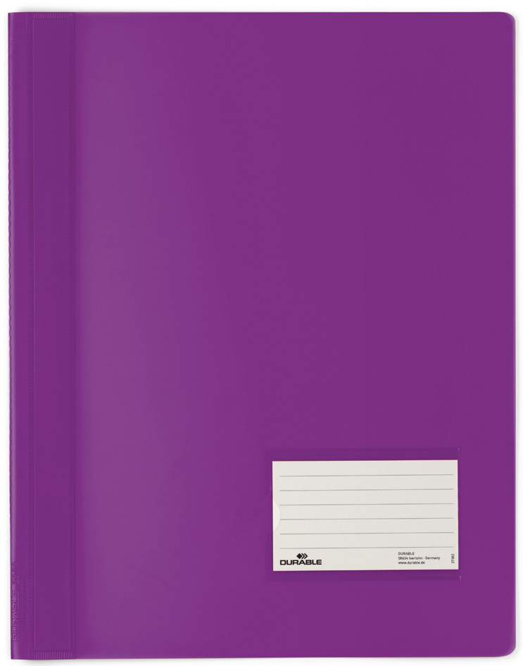 Format A4, PVC - couverture de couleur