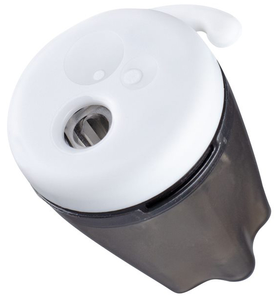 Kores Taille-crayons double 'Spooky', noir/blanc