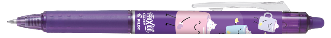 PILOT Stylo roller FRIXION BALL CLICKER 07 Fancy Winter
