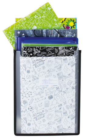 HERMA Boîte scolaire 'Flexi', blanc translucide