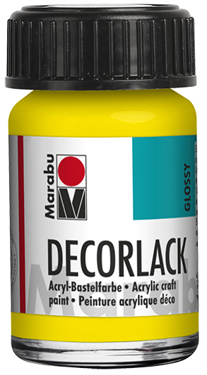 Marabu Vernis acrylique 'Decorlack', blanc, 15 ml,