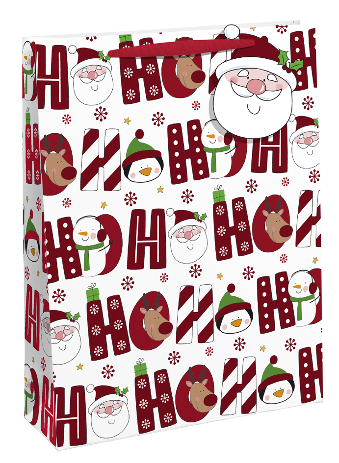 Clairefontaine Sac cadeau de Noël 'Hohoho II', large