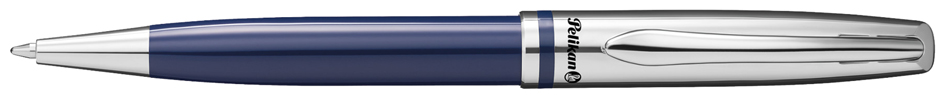 Pelikan Stylo à bille Jazz Classic, bleu foncé