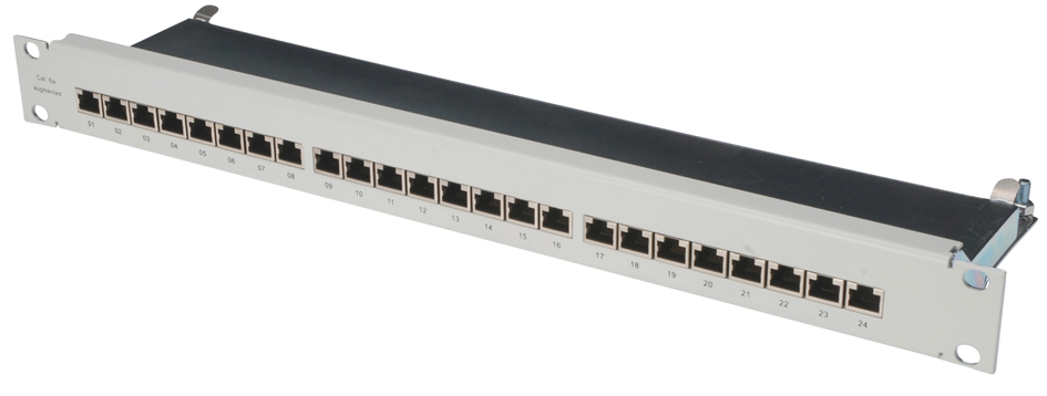 DIGITUS Panneau de brassage 19' Cat.6, classe E, 16 x RJ45