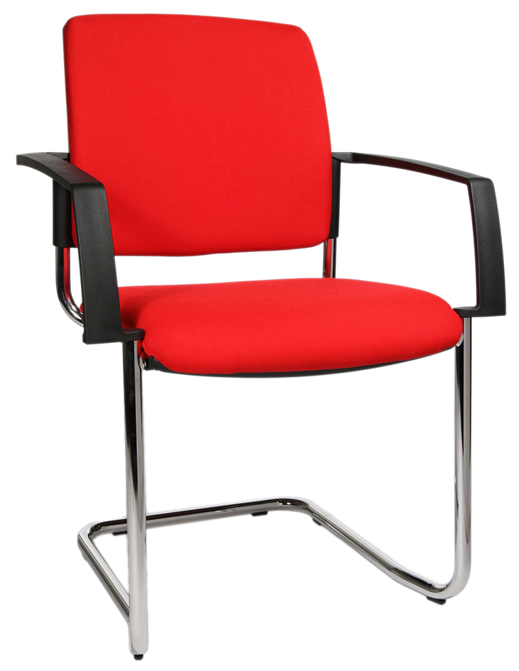 Topstar Chaise de bureau 'rembourrage BtoB 20', rouge