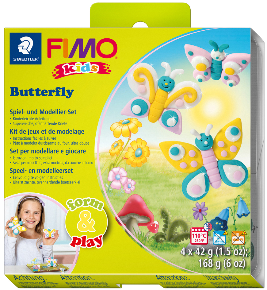 Kit de modelage kids Form & Play "Butterfly"