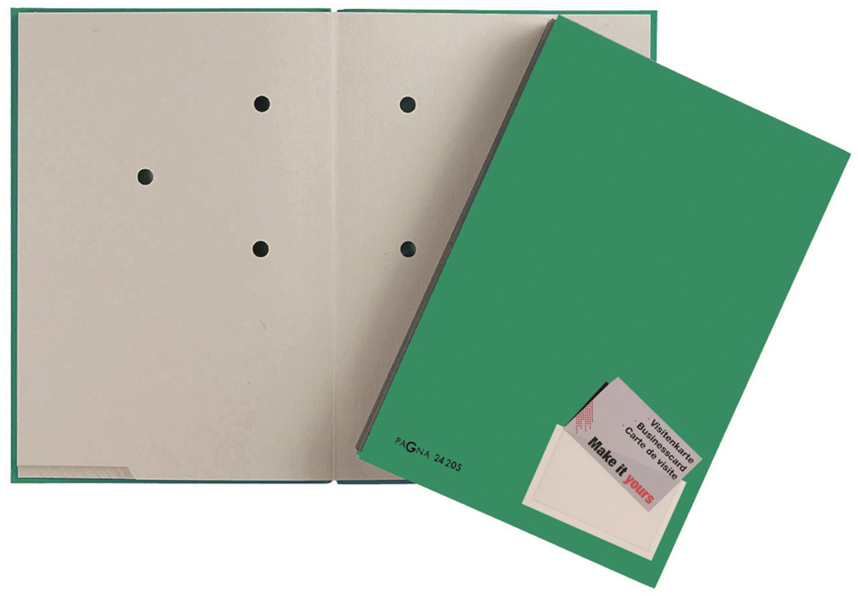 PAGNA parapheur Color, format A4, 20 compartiments, vert