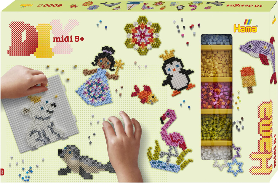 Hama Perles à repasser midi 'Allround', coffret cadeau