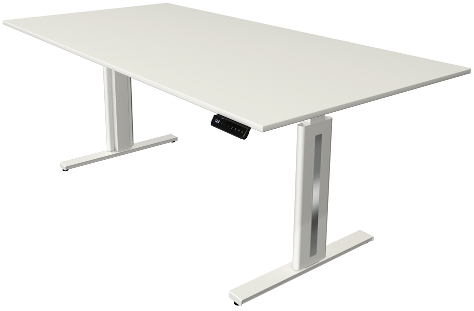Visuel de référence : Table de bureau assis-debout "Move 3 fresh", blanc