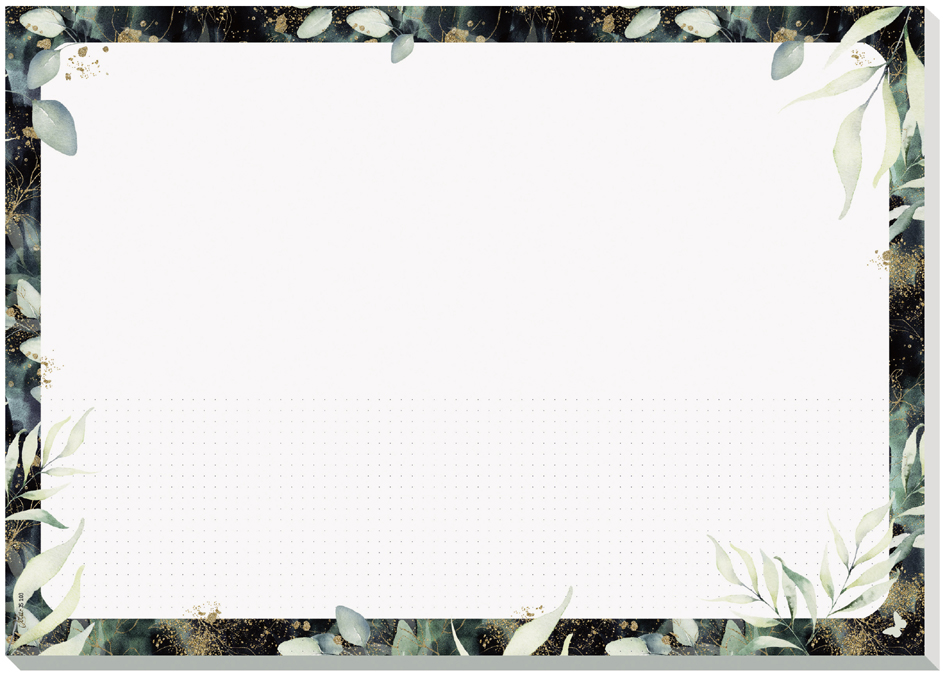 sigel Sous-main en papier Jolie 'Glamorous Leaves', A3