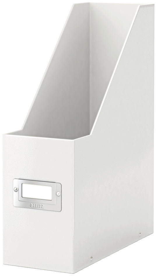 LEITZ Porte-revues Click & Store, A4, carton, blanc