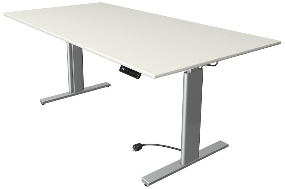 Visuel de référence : Table de bureau assis-debout "Move 3 tube", blanc
