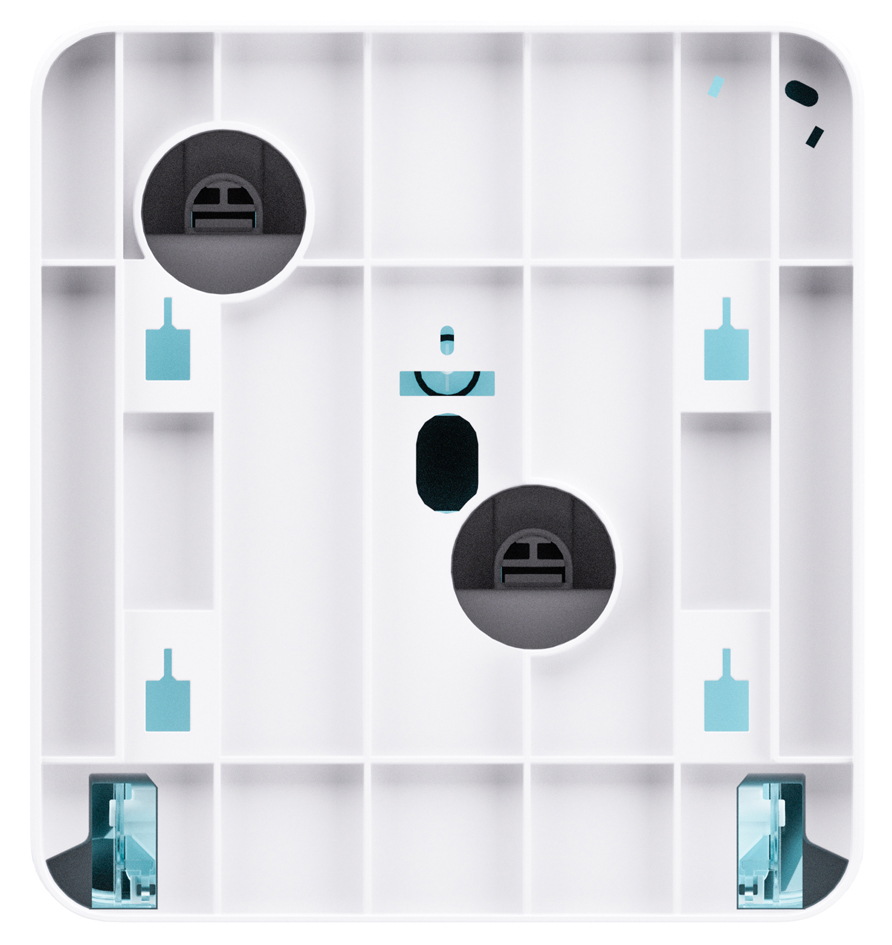 HYGINITY Distributeur de papier toilette Jumbo S - vue arrière