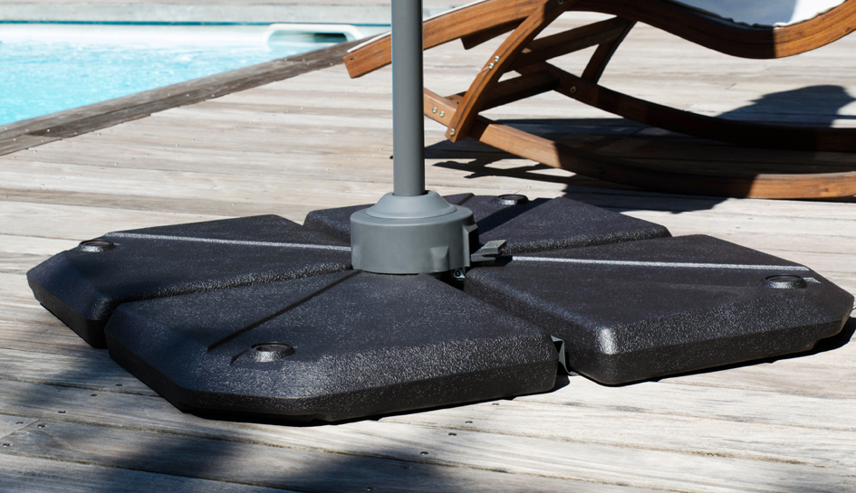 Dalles de lestage pour parasol